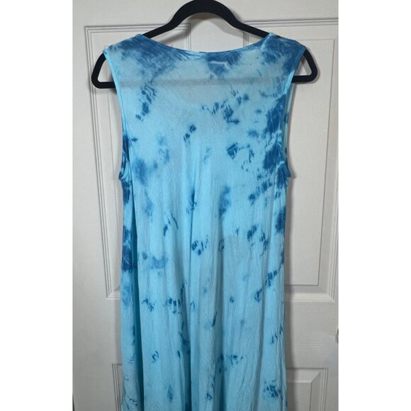 Bohemian Women's Tie-Dye Butterfly Print Boho Hippie Dress Fair Trade OS - Picture 7 of 8